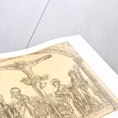 Christ on the Cross with the Virgin and St. Afra, St. John and St. Ulrich, by Hans Rogel