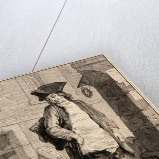 Shoe Black, 1768 by Jean-Baptiste Tilliard