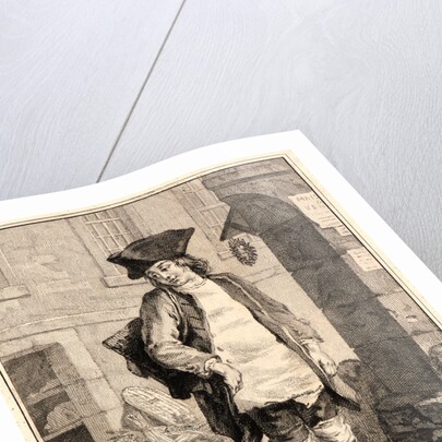 Shoe Black, 1768 by Jean-Baptiste Tilliard