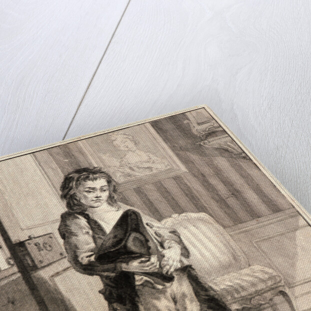 Errand Boy, 1768 by Jean-Baptiste Tilliard