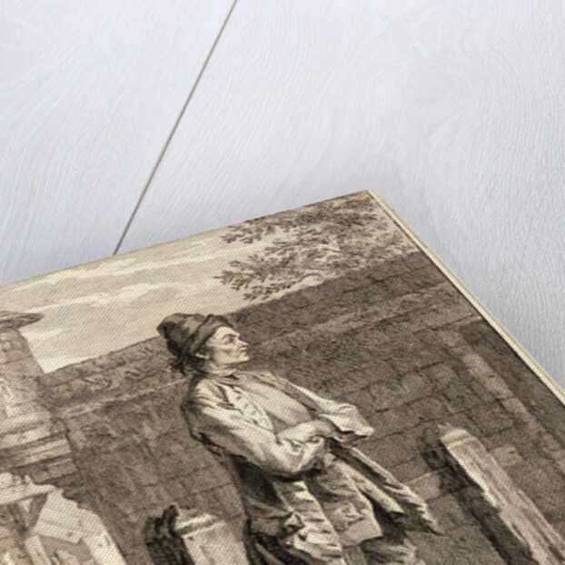 Wood Sawyer, 1768 by Jean-Baptiste Tilliard