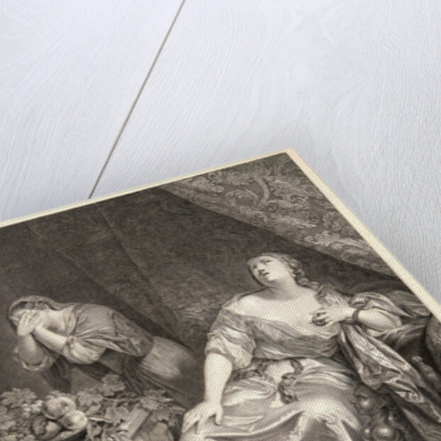 The Death of Cleopatra, 1754 by Johann Georg Wille