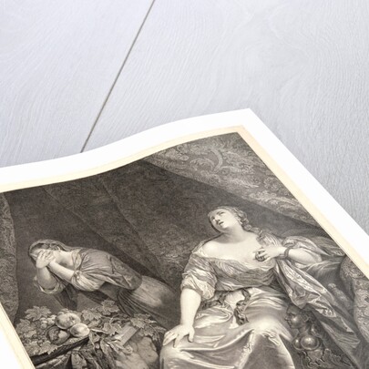 The Death of Cleopatra, 1754 by Johann Georg Wille