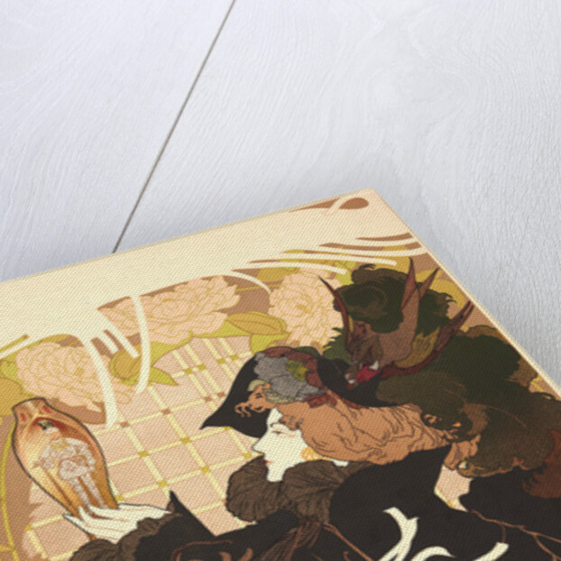 Poster (Affiche) for Journal des Ventes, ca. 1895 by Georges de Feure