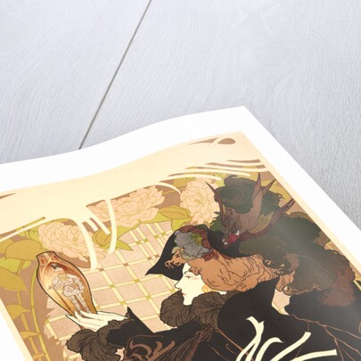 Poster (Affiche) for Journal des Ventes, ca. 1895 by Georges de Feure