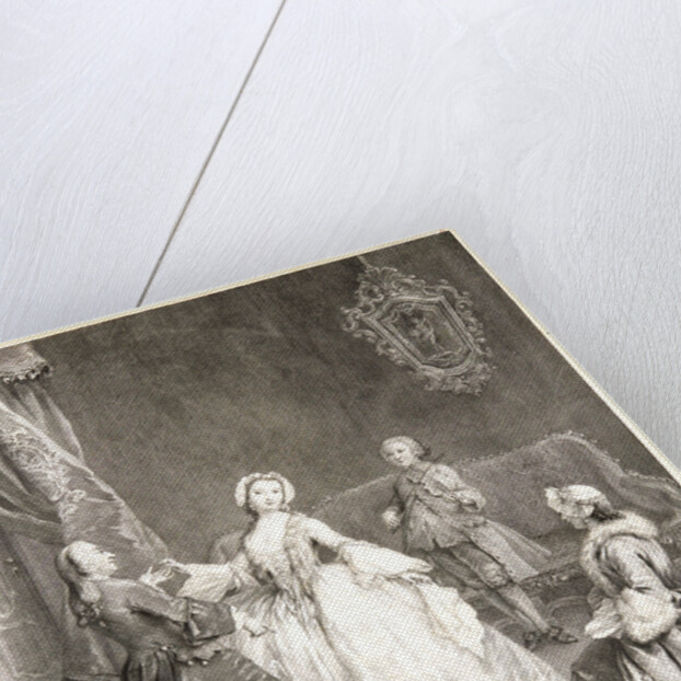 The Dancing Lesson, ca. 1741-1745 by Charles Joseph Flipart