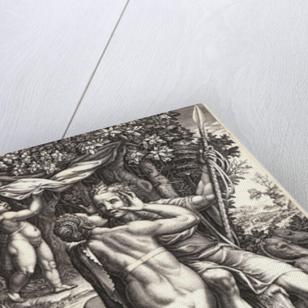 Venus and Adonis, ca. 1570 by Giorgio Ghisi