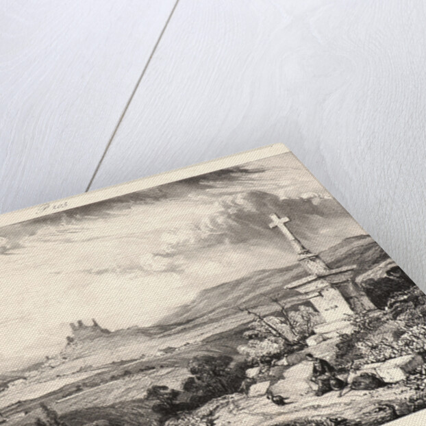 Château de Larderole, 1832 by Eugène Isabey