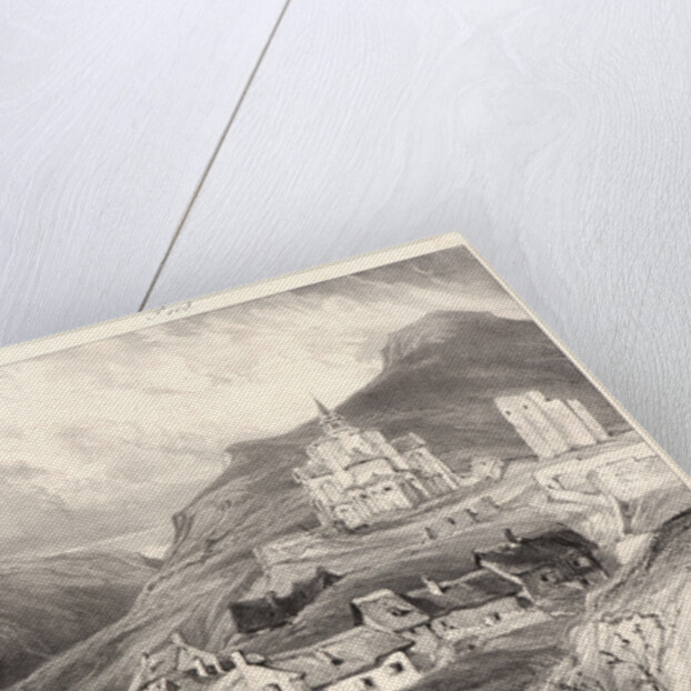 Abside de L'Église de Saint-Nectaire, 1831 by Eugène Isabey