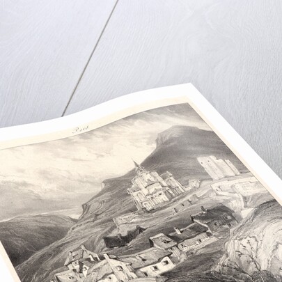 Abside de L'Église de Saint-Nectaire, 1831 by Eugène Isabey