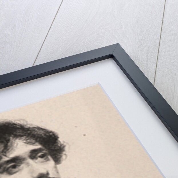 Portrait of the Spanish Composer and Violinist, Pablo de Sarasate y Navascués, 1885 by Paul-Adolphe Rajon