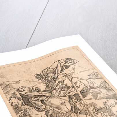 Saint Christopher, 1501-1504 by Marcantonio Raimondi