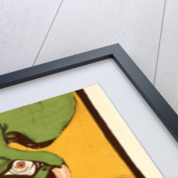 La Femme au Perroquet, 1898 by A. Yank