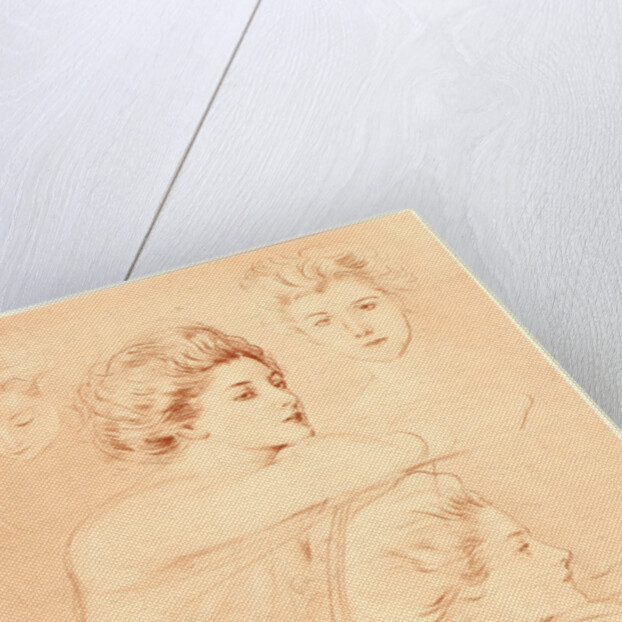 Parisienne, ca. 1898 by Paul César Helleu