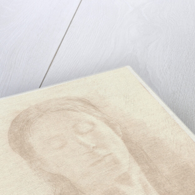 Closed Eyes (Yeux clos), 1890 by Odilon Redon