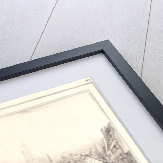 Vue de Caën, 1832 by Eugène Isabey