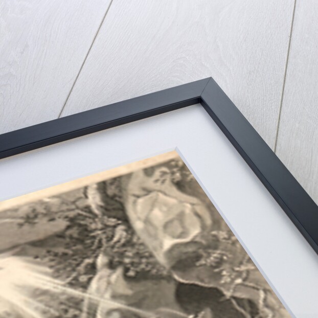 Stigmatization of St. Francis by Francesco Villamena