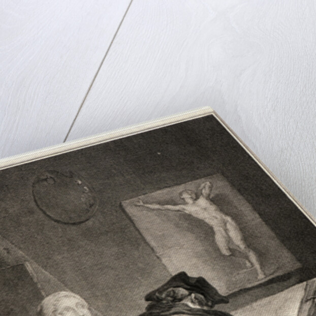 A Student Drawing (Le Dessinateur), 1757 by Jean-Jacques Flipart