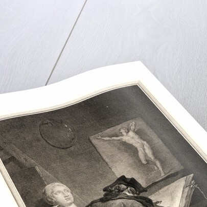 A Student Drawing (Le Dessinateur), 1757 by Jean-Jacques Flipart