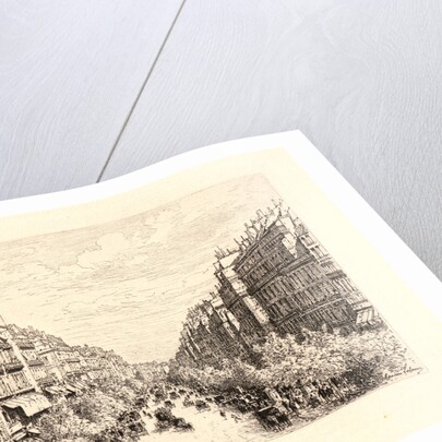 Boulevard Montmartre, Paris, 1884 by Maxime Lalanne