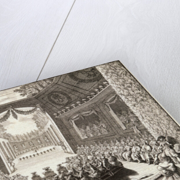 Seconde Journee from Divertissements donnes par le Roi, 1676 by Jean Le Pautre