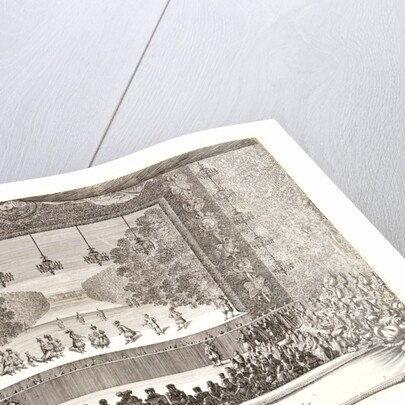 Plate from Seconde Journee, 17th century by Israël Silvestre