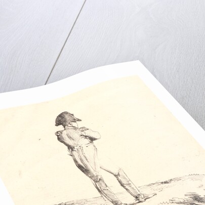 Napoléon sur un cap de l'i^le d'Elbe, 1817 by Horace Vernet