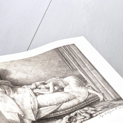 The Amorous Courtesan (La Courtisanne amoureuse), 1819 by Louis Hersent