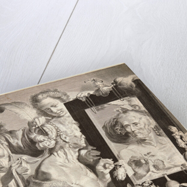 The Old Woman before the Mirror, ca. 1597-1629 by Jeremias Falck