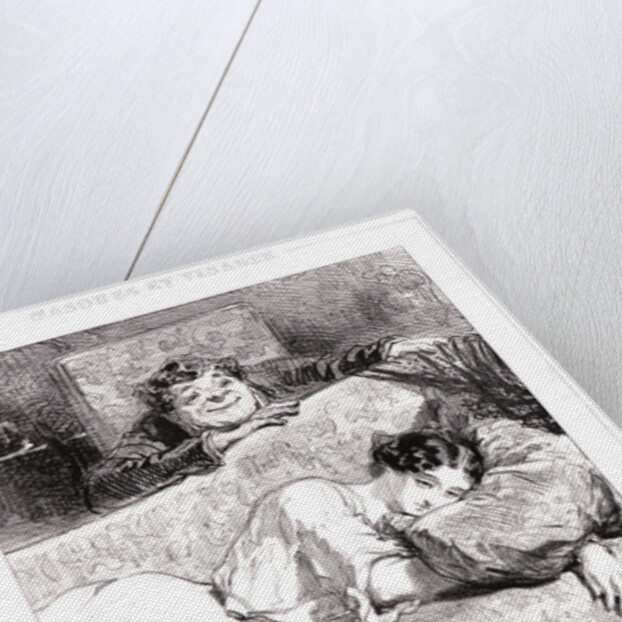 Not love me any more! ...but, Pamela, that would be a luxury beyond your means by Paul Gavarni