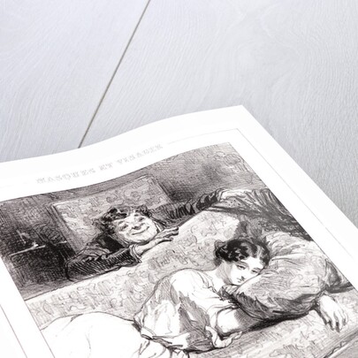 Not love me any more! ...but, Pamela, that would be a luxury beyond your means by Paul Gavarni