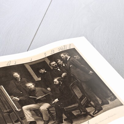 Un Atelier aux Batignolles by Henri Fantin-Latour