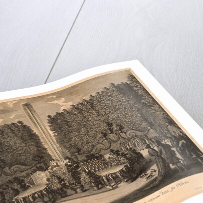 Collation donne dans le petit Parc de Versailles, 1678 by Jean Le Pautre