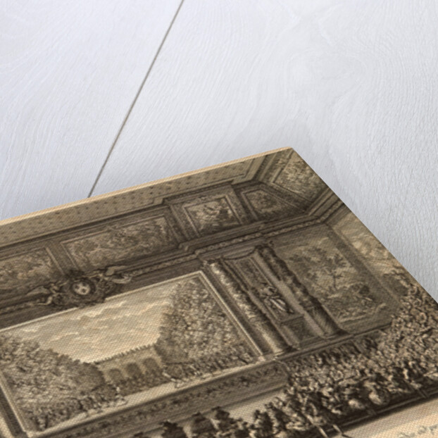 Les festes de l'Amour et de Bacchus, Comedie en musique representée dans le petit Parc de Versailles, 1678 by Jean Le Pautre