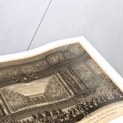 Les festes de l'Amour et de Bacchus, Comedie en musique representée dans le petit Parc de Versailles, 1678 by Jean Le Pautre