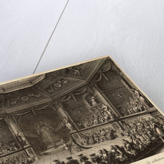 La Salle du Bal donne dans le petit Parc de Versailles, 1678 by Jean Le Pautre