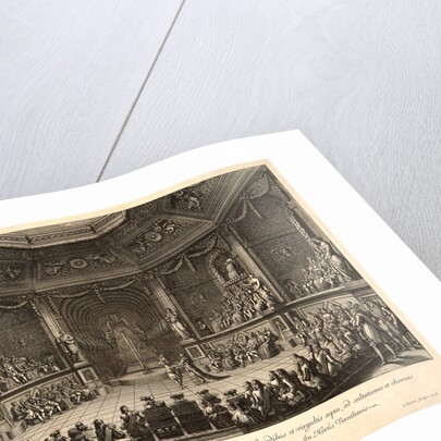 La Salle du Bal donne dans le petit Parc de Versailles, 1678 by Jean Le Pautre