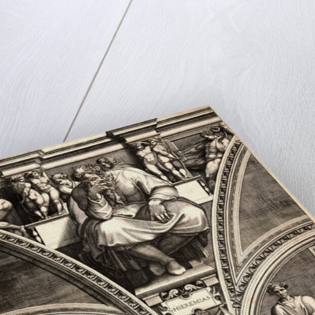 Jeremiah, ca. 1570-1573 by Giorgio Ghisi