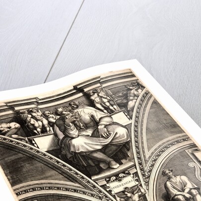 Jeremiah, ca. 1570-1573 by Giorgio Ghisi
