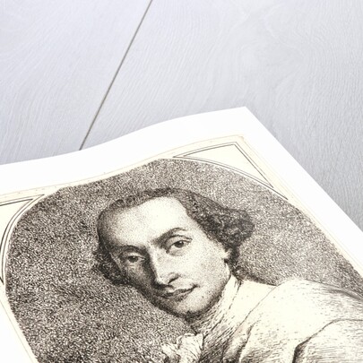 Portrait of the Artist, Domenico Maggiotto, 1760 by Alessandro Longhi