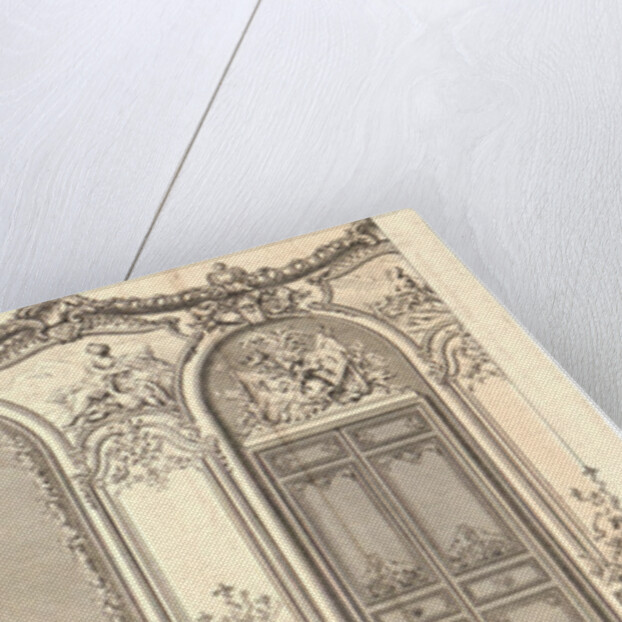 Salon de Mgr. le Prince de Rohan, coté de la cheminée, 18th century by Auger Lucas