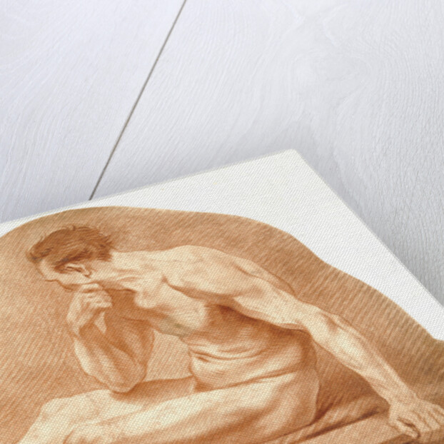 Study of a Male Nude, ca. 1743 by Anonymous