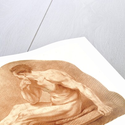 Study of a Male Nude, ca. 1743 by Anonymous