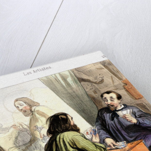 St. Pierre, mon ami, vous êtes capot!, 1838 by Paul Gavarni