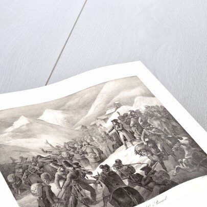 The St. Bernard Pass (Passage du Mont. St. Bernard), 1822 by Théodore Géricault
