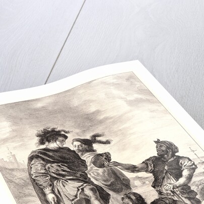Hamlet: Ce crâne.., 1834-1843 by Eugène Delacroix