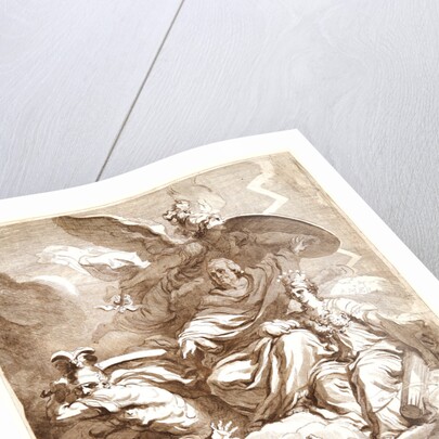 To the Genius of Franklin (Au Génie de Franklin), 1778 by Marguerite Gérard