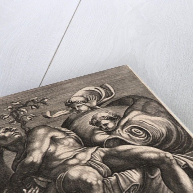 The Prophet Jonah, late 16th century by Michelangelo Buonarroti