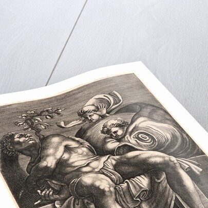 The Prophet Jonah, late 16th century by Michelangelo Buonarroti