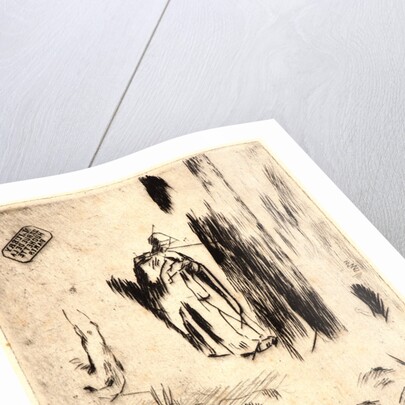 Plate of Sketches (La Plancheaux Croquis), ca. 1848 by Jean-François Millet